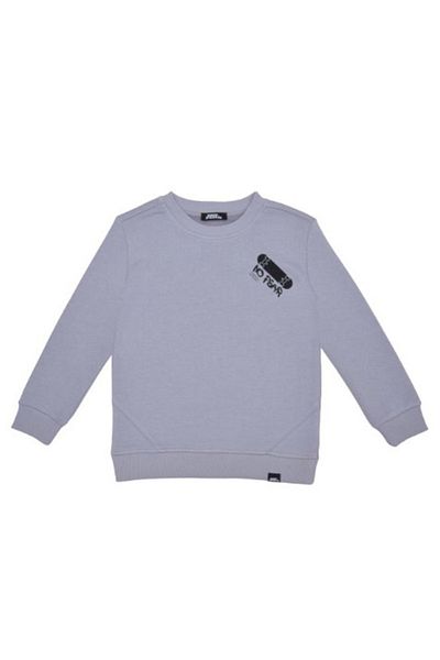 Benetton Boy's No Fear Sweatshirt - Light Gray