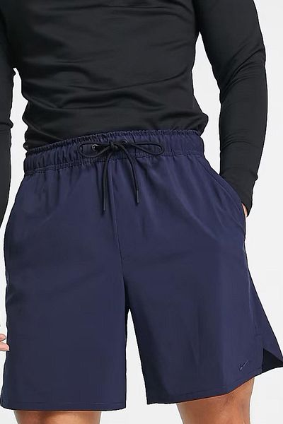 Nike Training Dri Fit Unlimited Ultra Light Woven 7" Σορτς Navy Ανδρικά υφαντά Anreman Running Shorts Lac