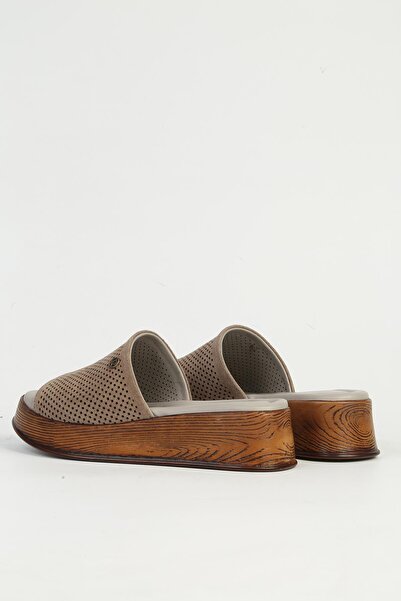 Pierre Cardin Γυναικείες παντόφλες Mink Suede Leather - PC-7360