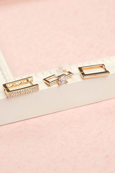 Jack Ferrero ÇELİK exclusive RENK ATMAZ GARANTLİ FATURALI KÜPE