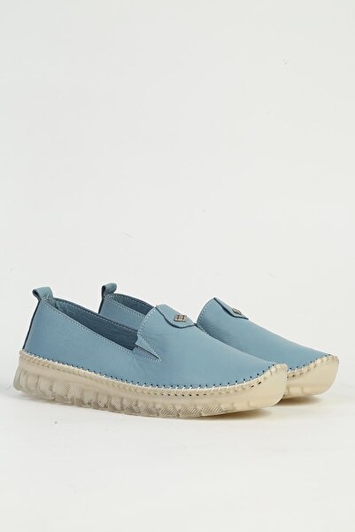 Pierre Cardin Mavi Deri Kadın Ayakkabı PC-54768