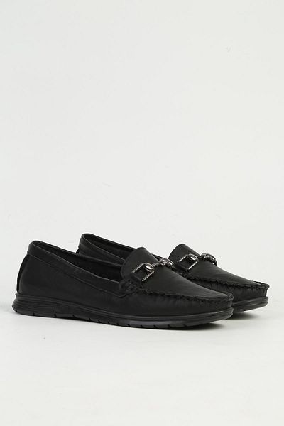Pierre Cardin Μαύρα δερμάτινα γυναικεία παπούτσια PC-54760