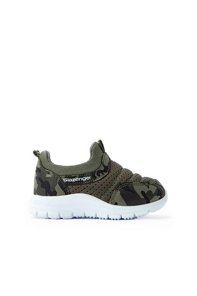 Slazenger Boy's Sneakers - Eva Khaki Camouflage Shoes