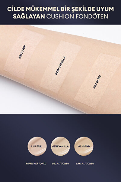 Missha Uzun Süre Kalıcı, Yüksek Kapatıcılık Sağlayan Cushion Stay Cushion SPF40/PA++ (No.21P Fair)