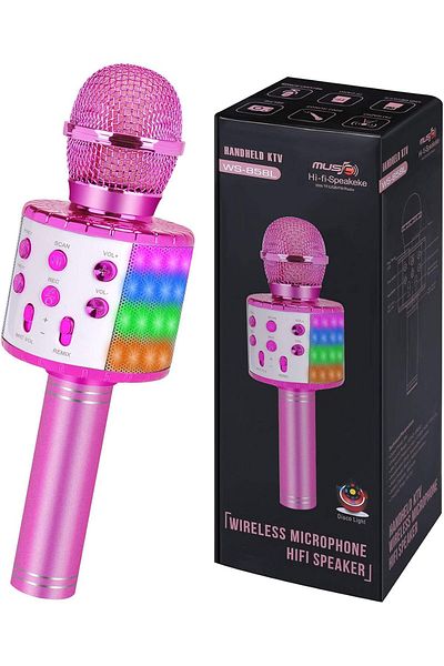 AWH Kids Microphone – Fun Gift for Ages 4-10, Birthday Toy for Boys & Girls, Assorted Color