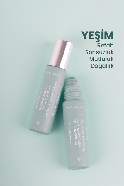 Bade Natural Yeşim Taşlı Göz Altı Sıkılaştırıcı Masaj Serumu 10 ml