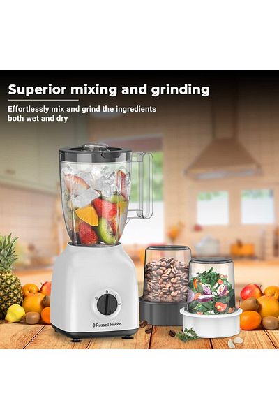 RUSSELL HOBBS خلاط مع مطحنة خلاط ومطحنتين