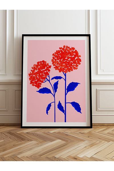 HOMEPACK Single Wooden Framed Painting One Piece Poster Painting Tk/835