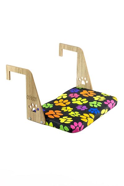 GOBYPET Custom Name Printed Heating Honeycomb Radiator Bed Cat Wide Cat-Dog Bed, Hanging Cat Bed