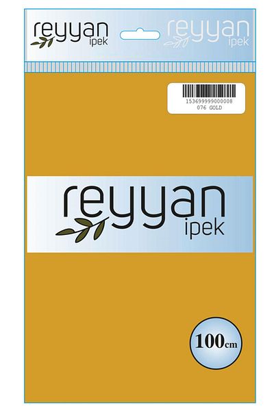 REYYAN Μονόχρωμη τσάντα γραφής - Χρώμα-076 - Χρυσό