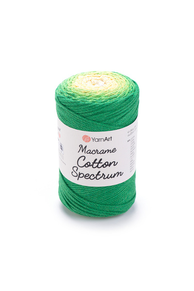 Yarnart Macrame Cotton Spectrum - 80% Cotton, 20% Polyester, 250G/225M, Color...