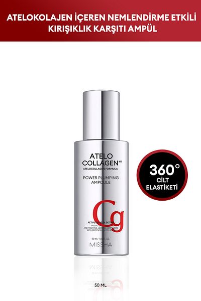 Missha Atelocollagen500 Power Plumping Ampoule - 50ml Anti-Aging