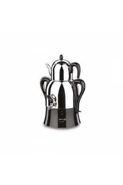 KORKMAZ A341-04 CHAYCOLIC BLACK STAINLESS TEA POT