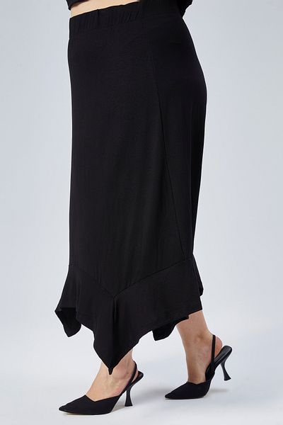 Curvy Trend Plus Size Spilt Skirt