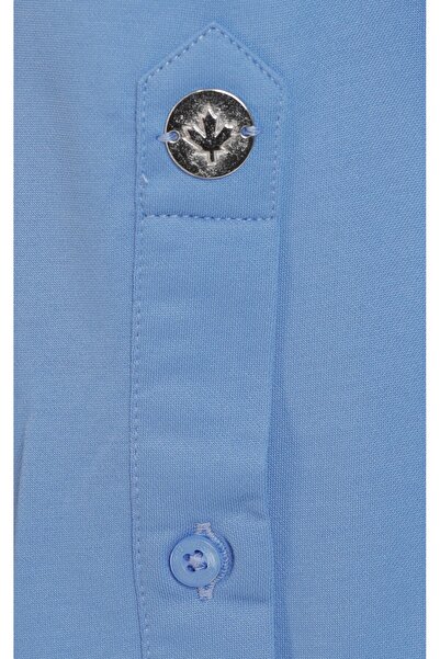 Paul Martin Canadian Paul Martin Knitted Fabric Straight Pattern Men's Shirt Pm3522R11