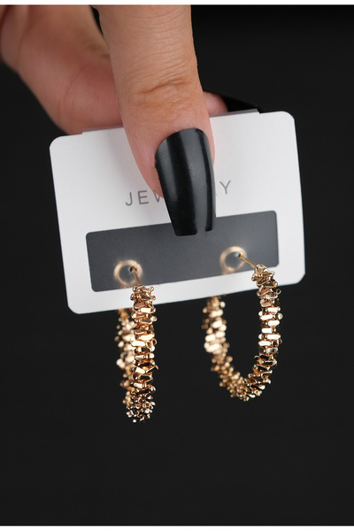 Jack Ferrero ÇELİK RENK ATMAZ GARANTLİ FATURALI KÜPE