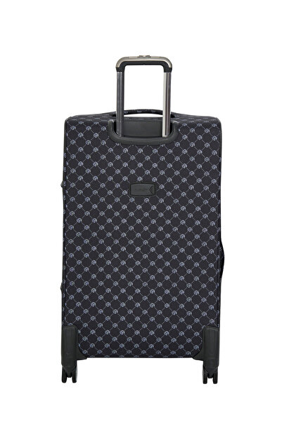 U.S. Polo Assn. U.S. Polo. Assn. 24041-24039-24038-24040 3'lü set Unisex Monogram Kumaş valiz tatil bavul SİYAH