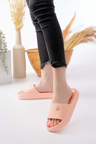 Slipcat Дамски ежедневни чехли за плаж и басейн с висока подметка