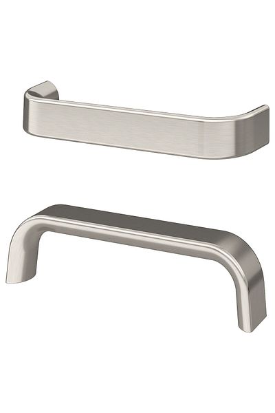 erorex Handle, stainless steel colour, 138 mm