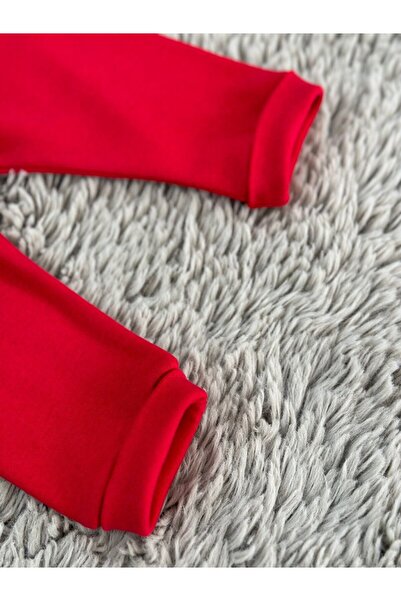 Zuff Baby KIZ BEBEK KALP DESENLİ 3'LÜ TAKIM