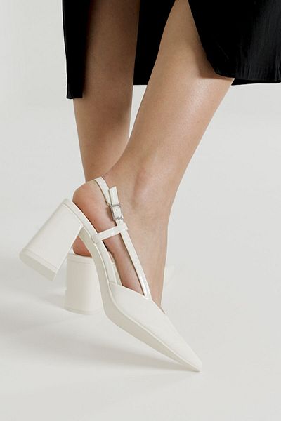 Bershka Block heel slingback shoes