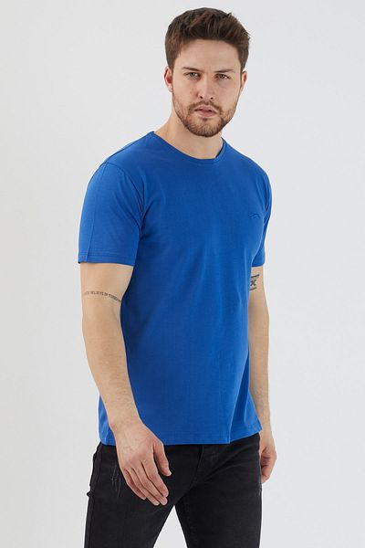 Slazenger Ανδρικό μπλουζάκι Saks Blue - Sander Ktn