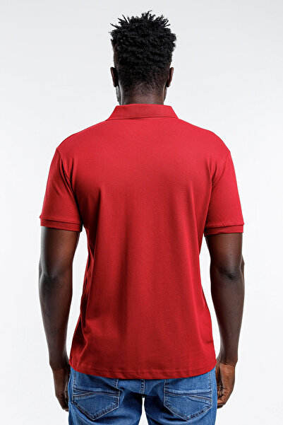 Slazenger Men's Burgundy T-Shirt - Salvator