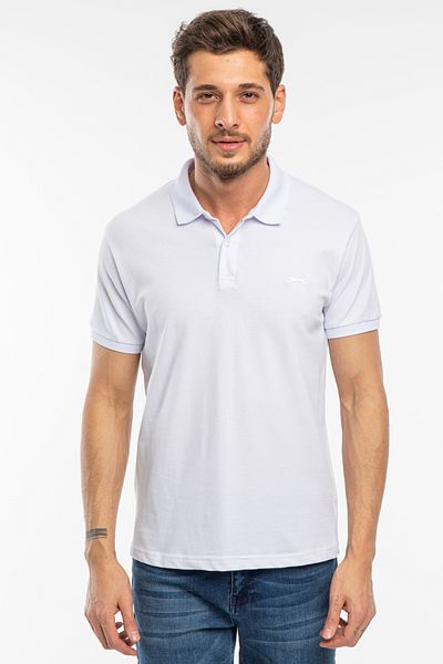 Slazenger Ανδρικό λευκό T-Shirt - Salvator St11te081
