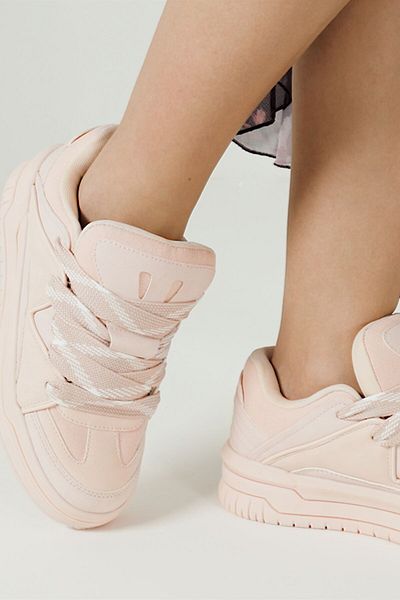 Bershka Chunky skater trainers