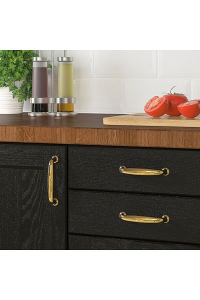erorex Handle, brass-colour, 112 mm