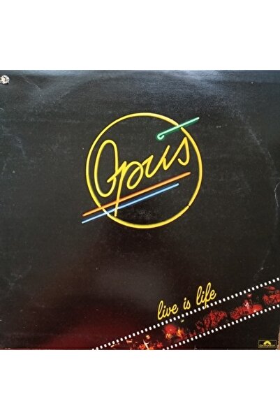 Opus - Live Is Life - Orijinal Dönem Baskı 'lük