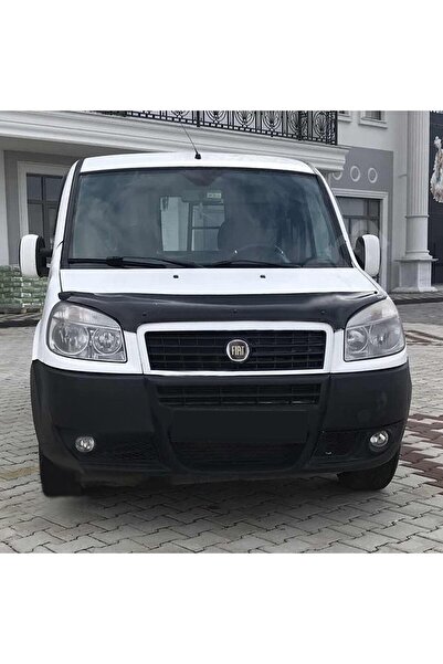 NamTuning Fiat Doblo Kaput Rüzgarlığı 2006-2010 arası Parlak Siyah Kalın Plastik