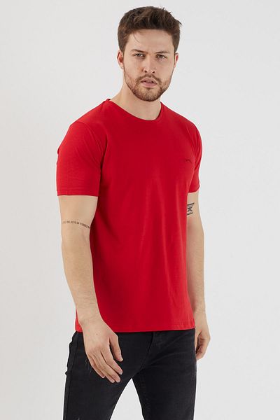 Slazenger Rotes Herren-T-Shirt Sander - St11te083