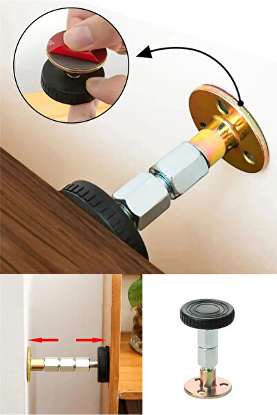 Bed Base Headboard Fixing Apparatus Noise and Swing Anti-Vibration Item Fixing 2 Pieces