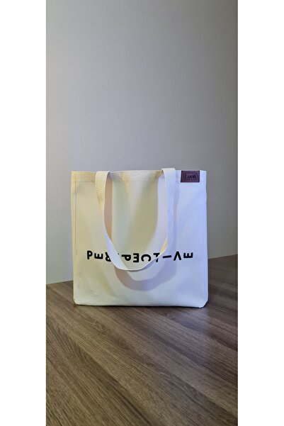 Luvili Printed Gusseted Canvas Tote Bag, Perspective Bag