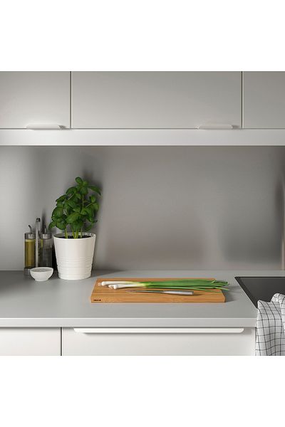 erorex Wall panel, double sided brushed copper effect/stainless steel, 119.6x55 cm