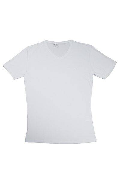 Slazenger Sargon Plus Size Herren-Polo-T-Shirt Weiß