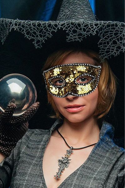 BeySüS Party Balloon - Masked Sequined Gold