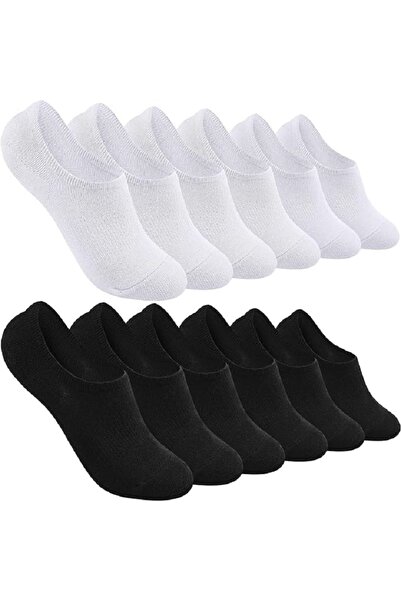 B Beşiroğlu Since 1980 12 чифта бели и черни ниски кецове - невидими памучни ...