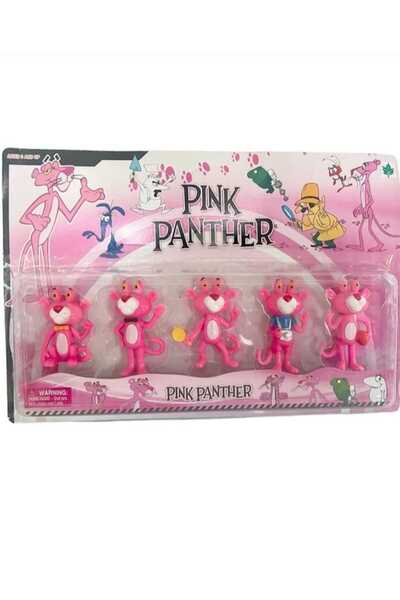 OTWO مجموعة مجسمات النمر الوردي المكونة من 5 قطع، مجموعة مجسمات النمر الوردي ...