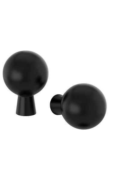 erorex Knob, black, 20 mm