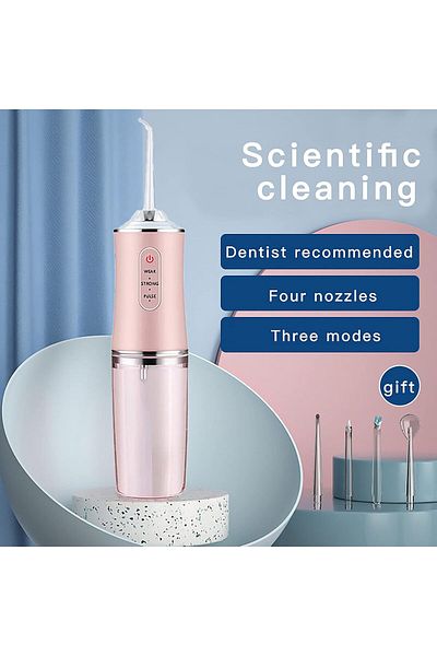 Other Cordless Water Flosser Rechargeable Oral Irrigator for Teeth - 360° Nozzle - IPX7 Waterproof
