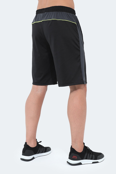Slazenger RAGUEL Erkek Cepli Fıtness Siyah Şort
