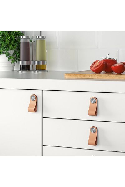 erorex Leather handle, tanned leather, 65 mm