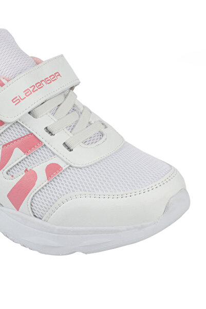 Slazenger Dívčí boty King I Sneaker White / Pink