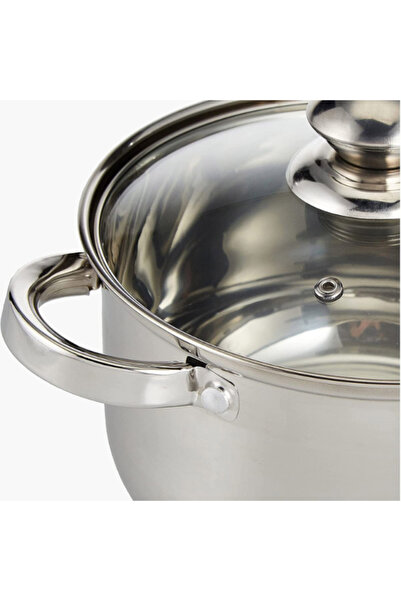 Home Box Casa 12-Piece Stainless Steel Cookware Set