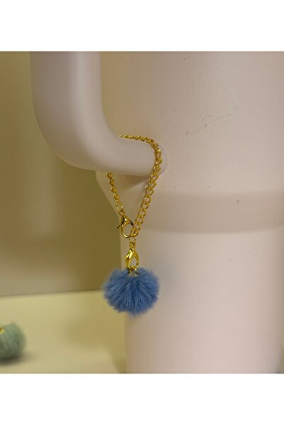 arredamento ملحق زينة ساحرة على شكل كرة من الريش متوافق مع الترمس