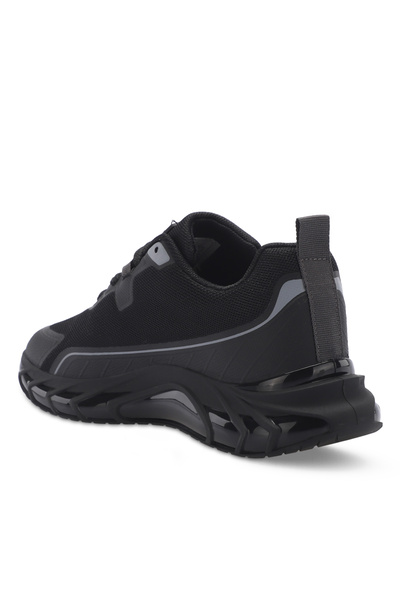 Slazenger Turbo Men's Black Casual Sneakers - Sa12Re500-500