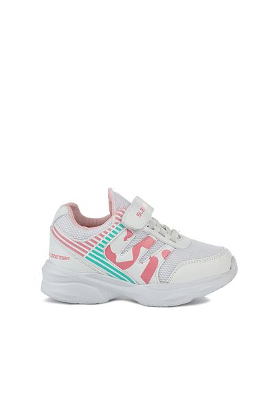 Slazenger Pantofi King Girl Sneaker Alb / Roz