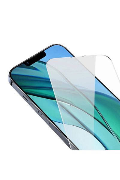 Baseus 0.3mm Crystal All-Tempered-Glass Screen Protector for iP 14/iP 13/iP 13 Pro, Clear